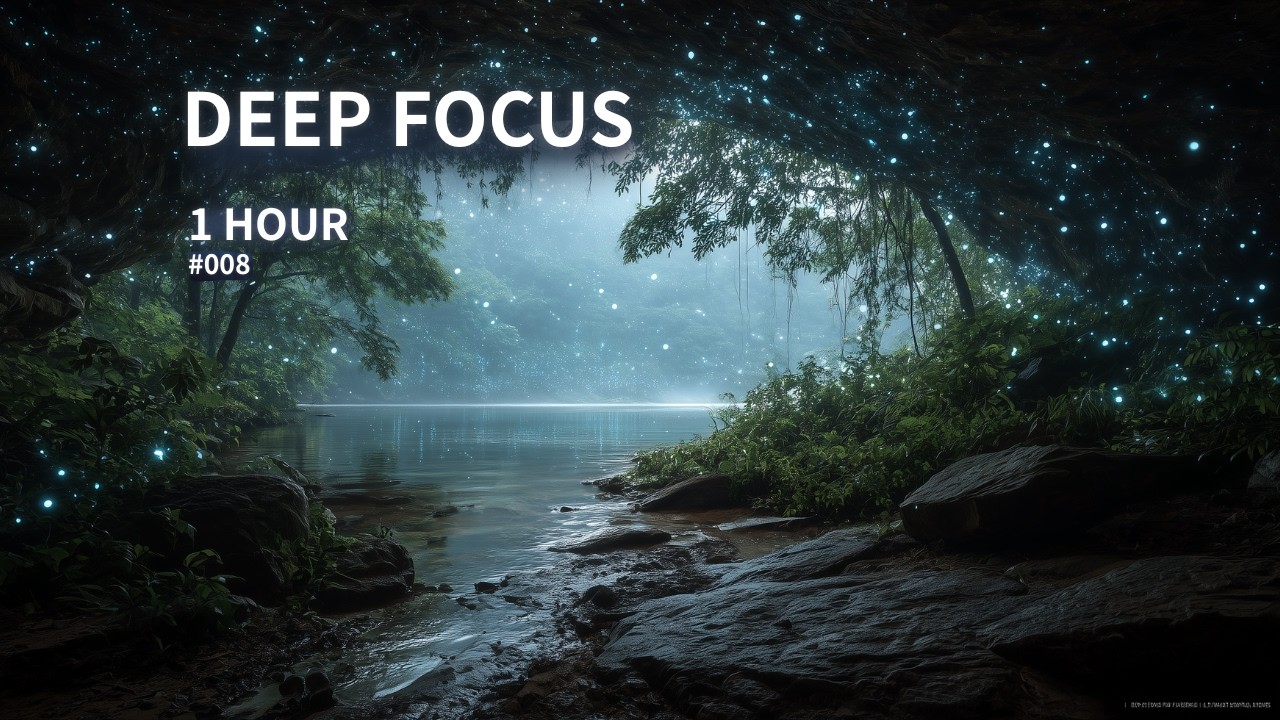 Deep Focus Ambient (1 Hour) | Study & Work | #008