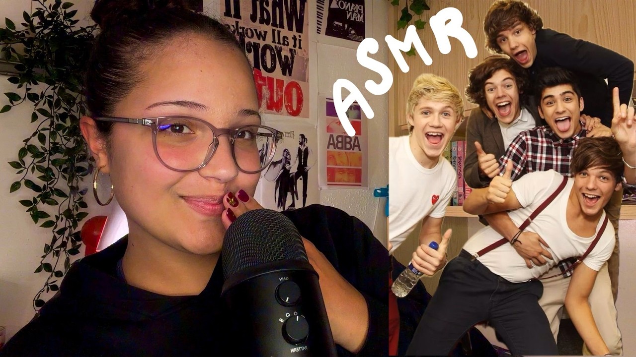 ASMR whispering ONE DIRECTION songs until you fall asleep🎶😴 | audible + inaudible