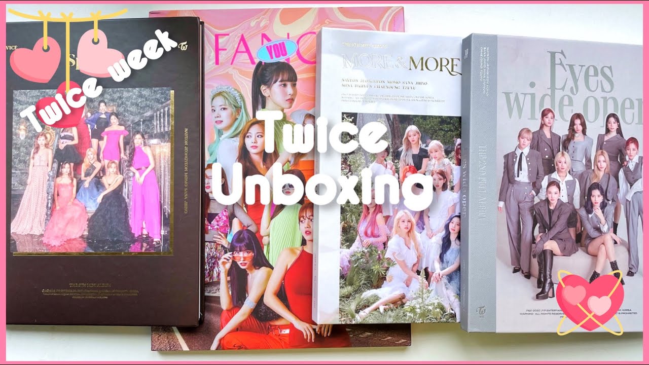 ✨ Распаковка альбомов Twice ✨ Неделя Твайс ч.3✨ Fancy You, Feel Special, More & More, Eyes Wide Open
