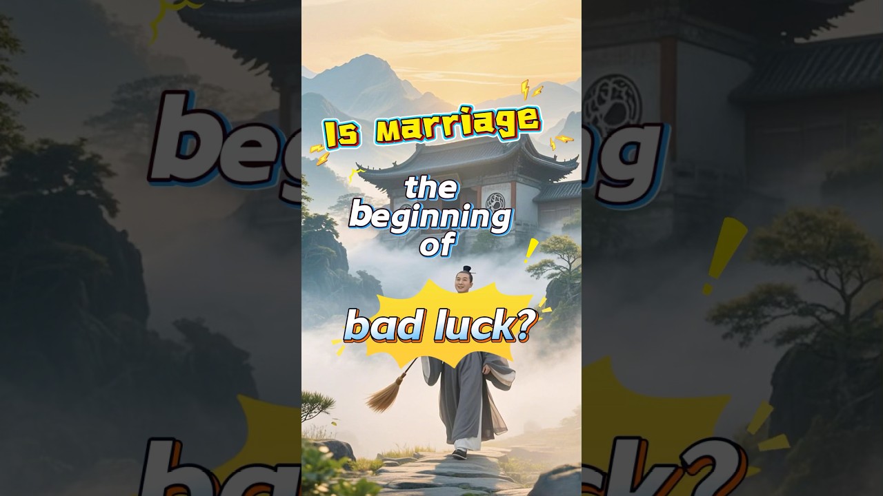 Is marriage the beginning of bad luck? #bazi#Fengshui#Astrology#Outfit#Divination#Luck#fortune