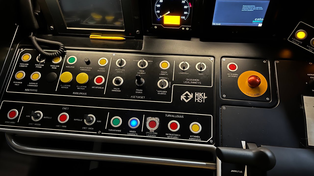 Kivenlahti-Vuosaari Helsinki metro | Trough the driver's sight