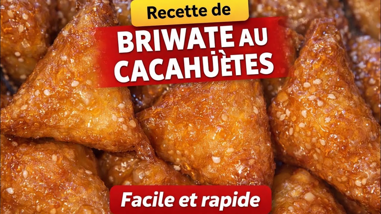 Recette de brihate au cacahuète facile et rapide 