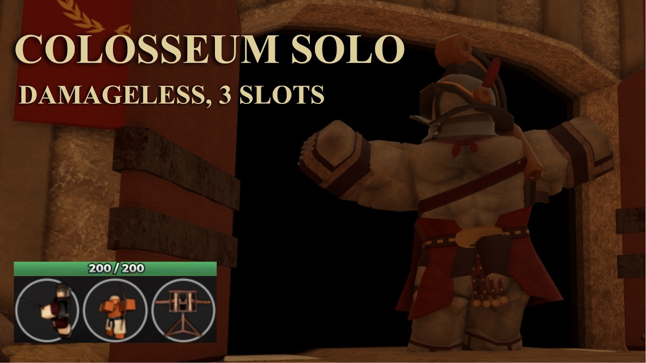 Chrono Warfare - Colosseum Solo [Damageless, 3 Slots, Post-Rebalance]