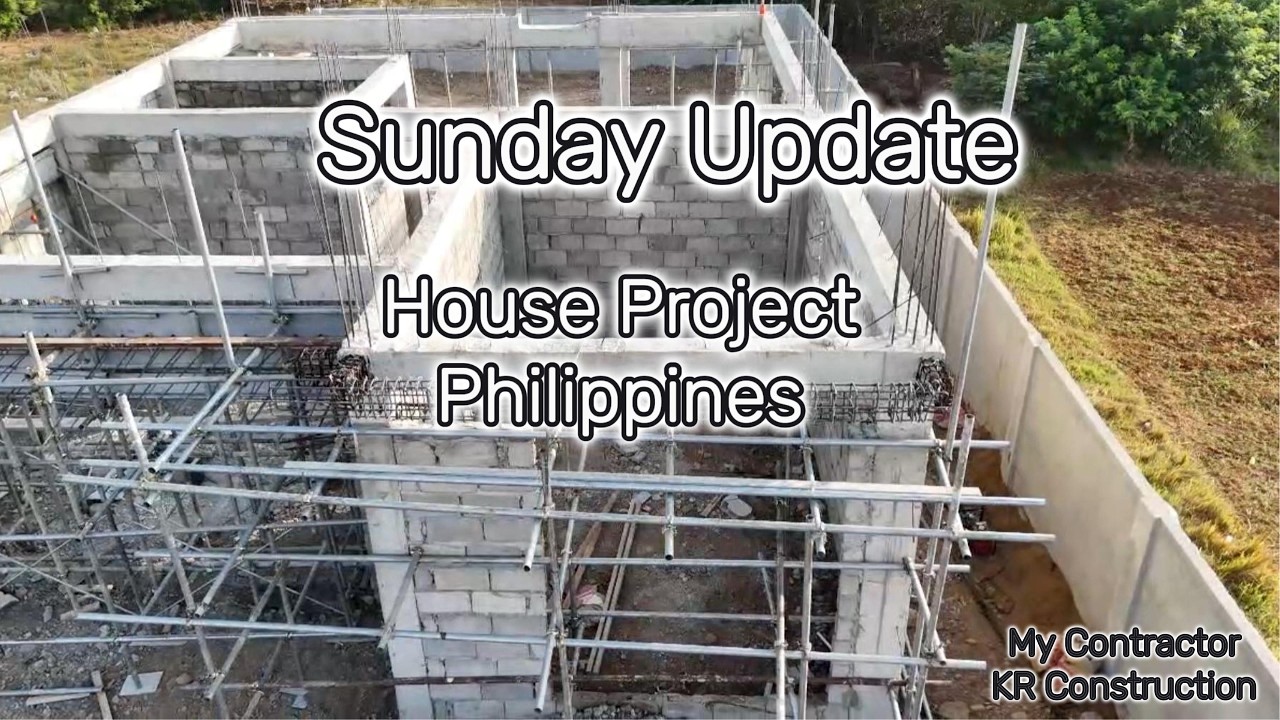 Sunday House Construction Update, Ilocos Sur Philippines