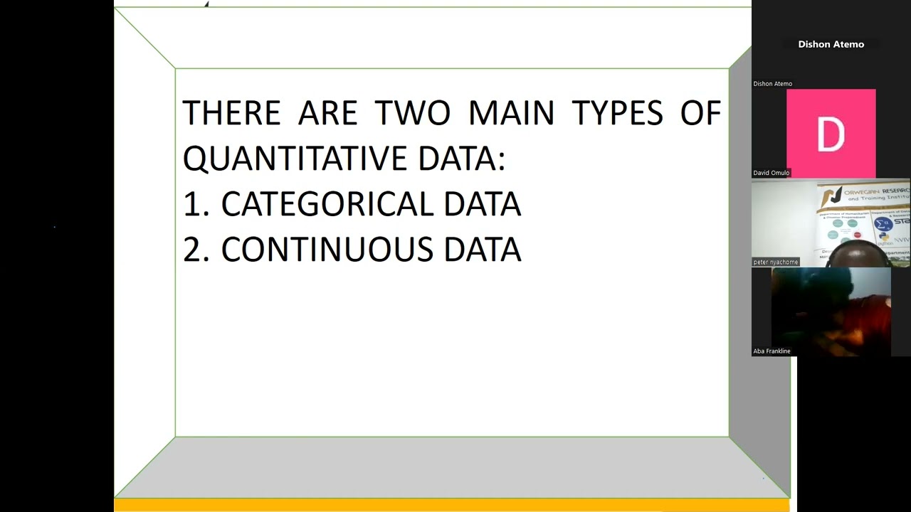 DATA ANALYSIS TO ESTABLISH PROJECT IMPACT