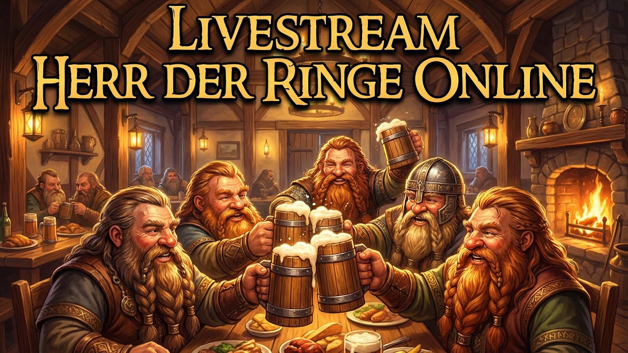HERRIN INGE - Die Gefährdeten | Der Zwerg ist wieder da! | Lotro Livestream