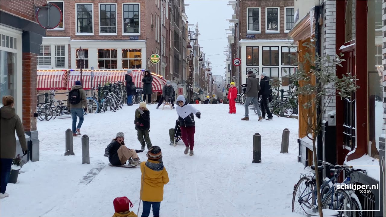 Amsterdam Eerste Leliedwarsstraat - February 8, 2021 