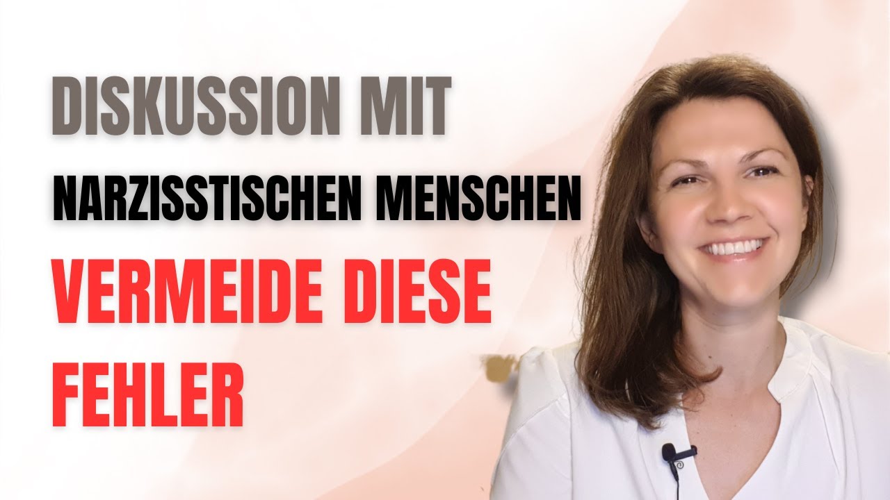 Diskussion mit narzisstischen Menschen - vermeide diese Fehler