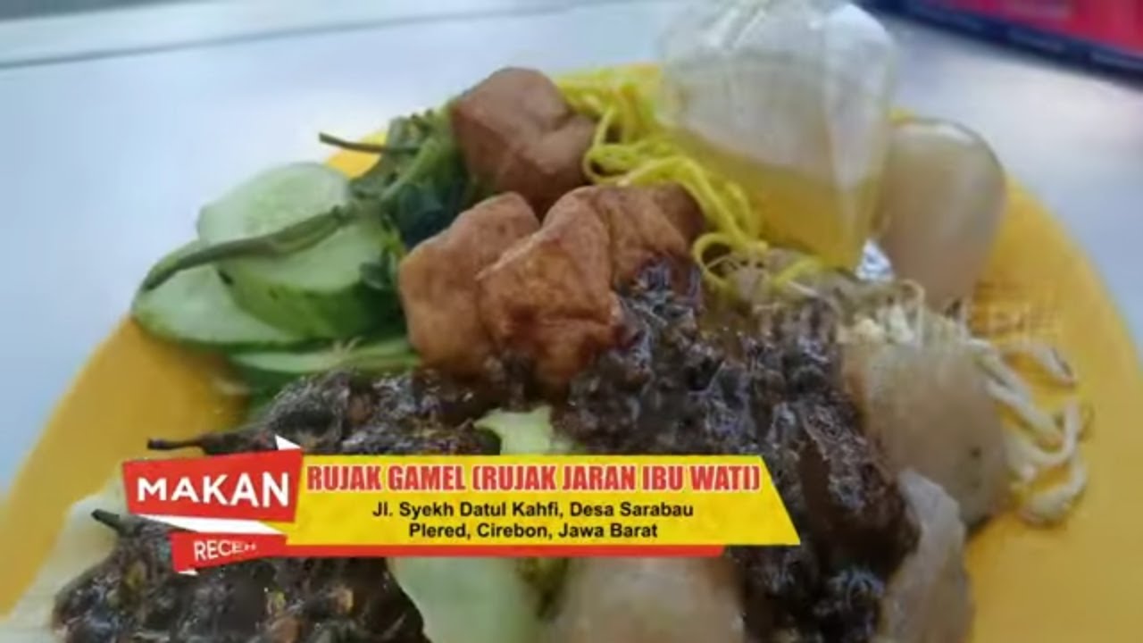 Ade Wahyu Menjajal Lezatnya Rujak Gamel (Rujak Jaran Ibu Wati) | MAKAN RECEH (17/10/23)