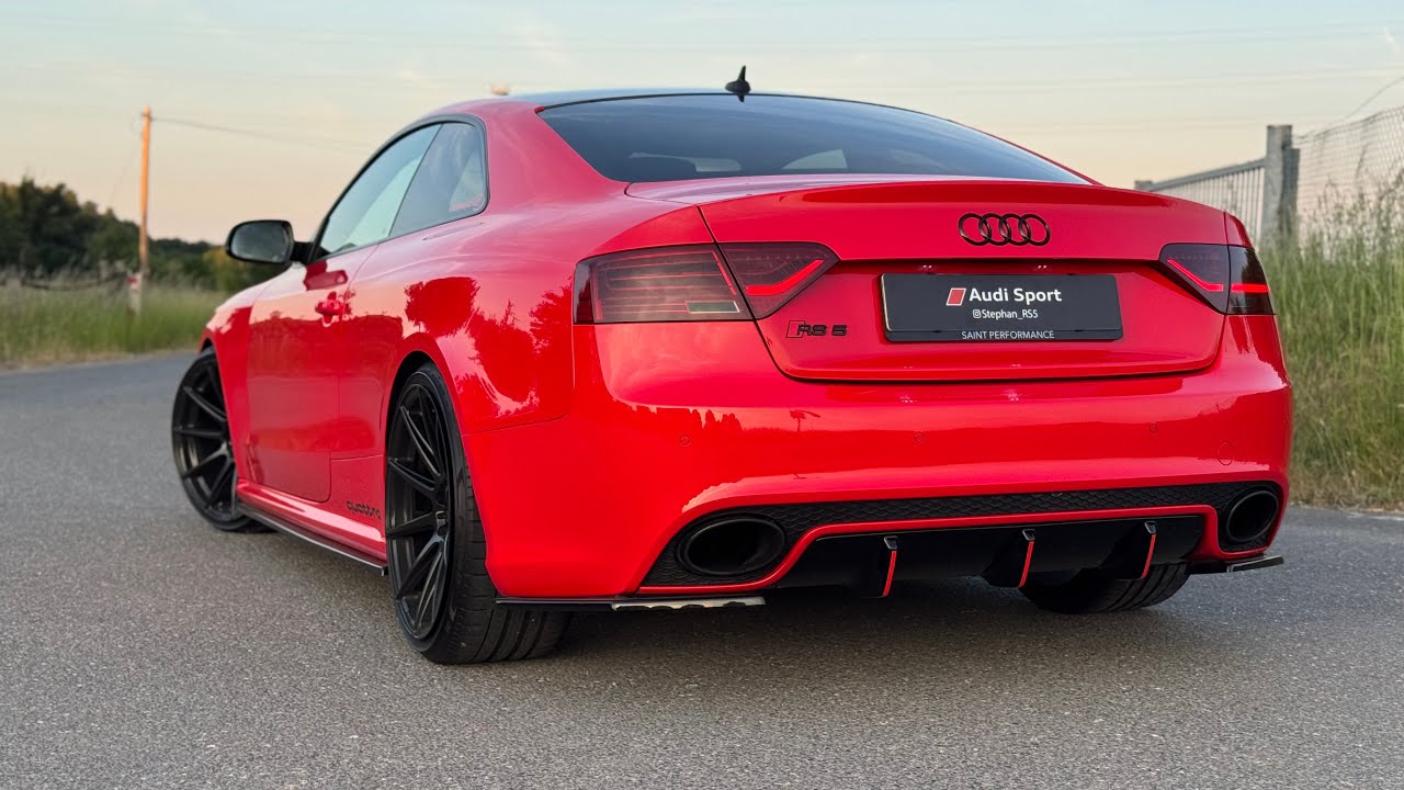 Audi RS5 4.2 V8 REVIEW on AUTOBAHN // BETTER than E92 M3!?