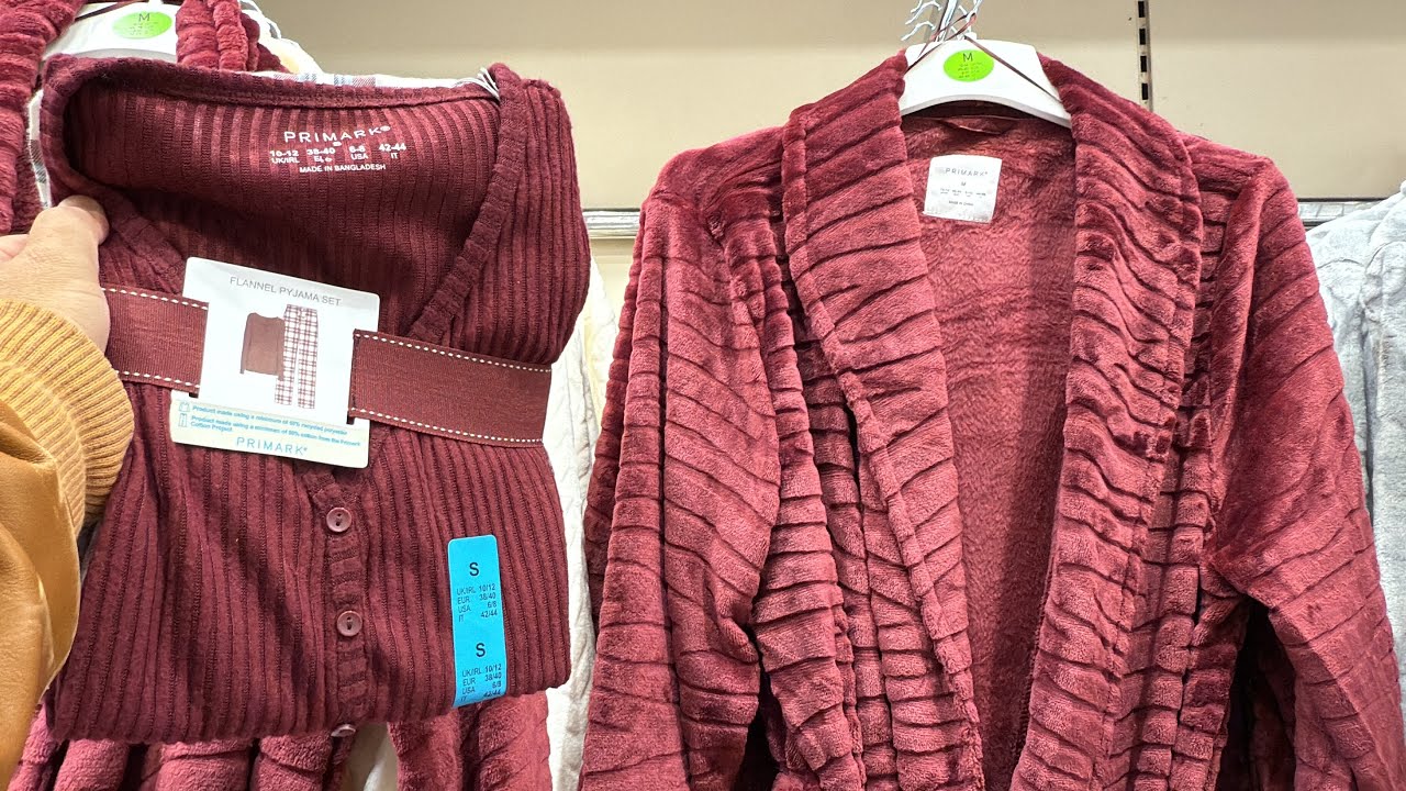 Женские пижамы Primark и последняя коллекция — сентябрь 2025 г.