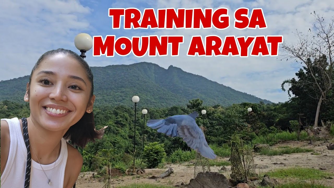 Training Toss sa Mount Arayat Makauwi kaya mga Kalapati natin?