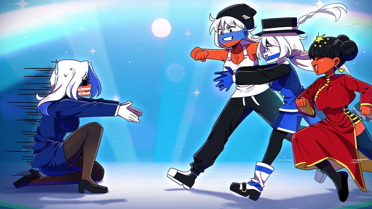 Hugging Countries COMPLETE EDITION (Countryhumans Animation)