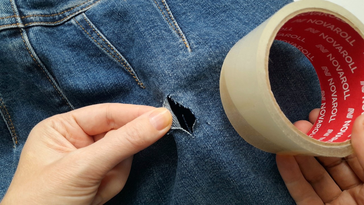 🧵 Tailors Hate This Simple Jeans Repair Trick And It Takes 5 Minutes Only!