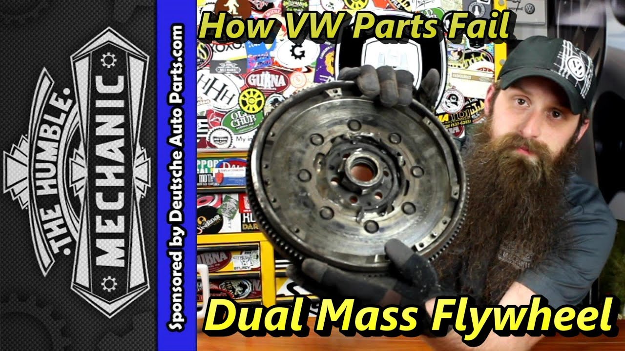Как выходят из строя двухмассовые маховики VW