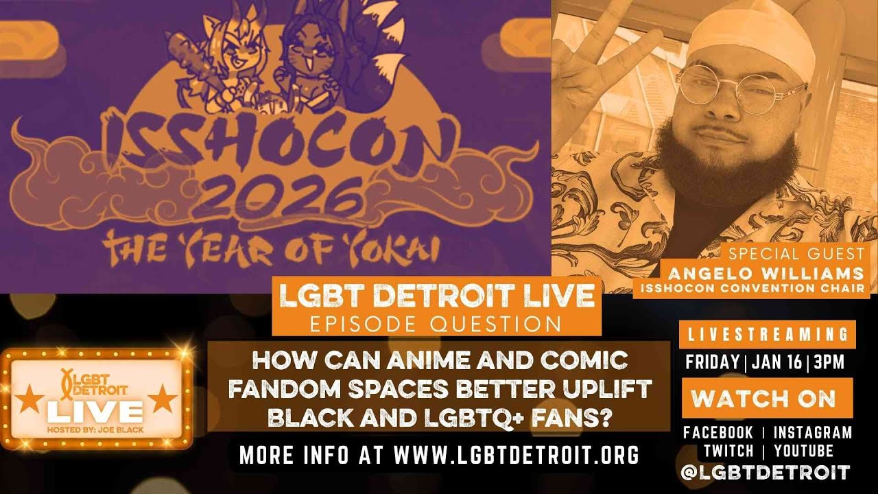 LGBT Detroit Live &mdash; Special Isshocon Episode