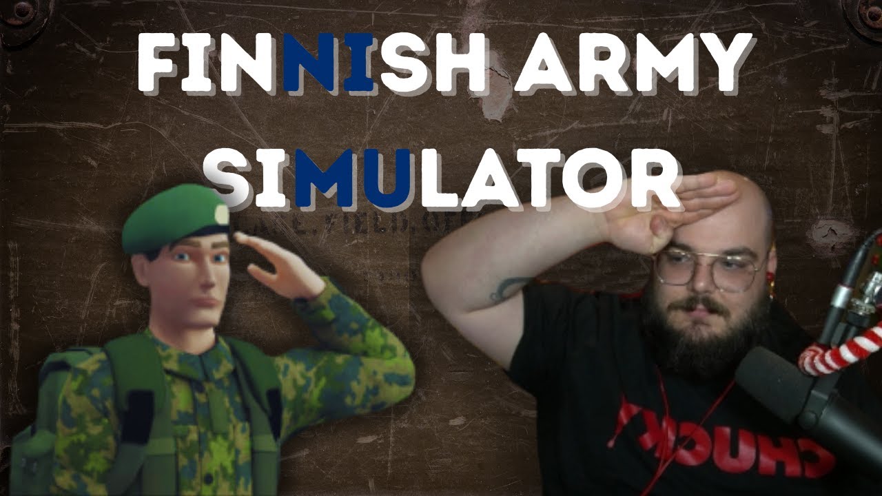 LINO SI ARRUOLA NELL'ESERCITO - Finnish Army Simulator