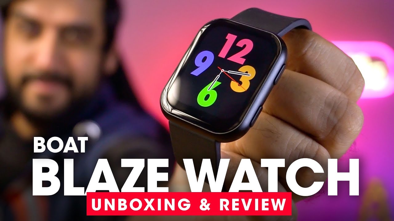 Boat BLAZE Watch Unboxing & Review! ⚡️ Budget Smartwatch 2022  #AmanDhingra