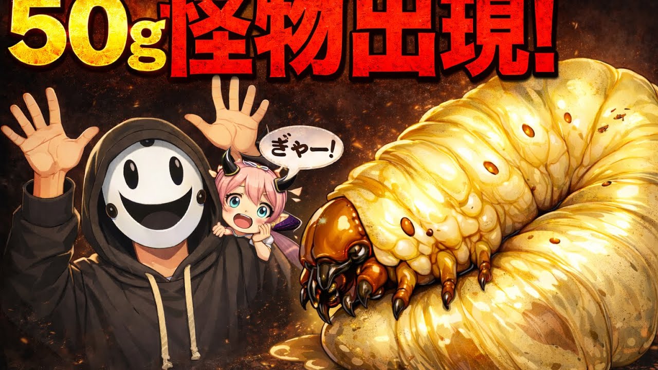 衝撃の4本目交換！40グラムオーバーの怪物は羽化できるのか？