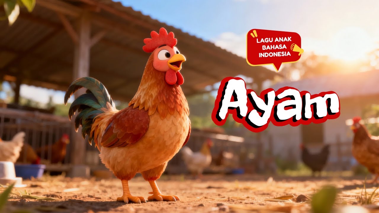Ayam - Lagu Anak Bahasa Indonesia - Boby Tatan