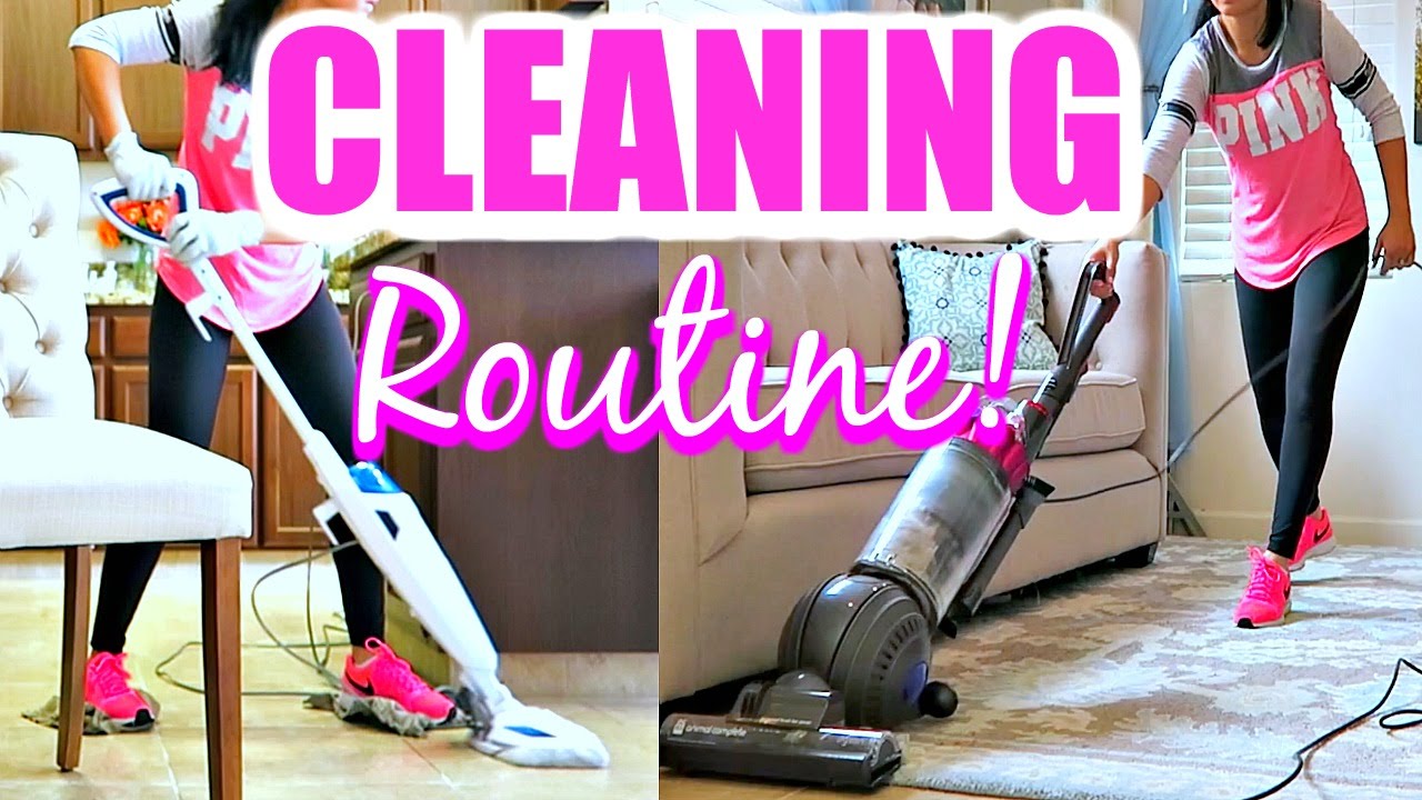 CLEANING ROUTINE!