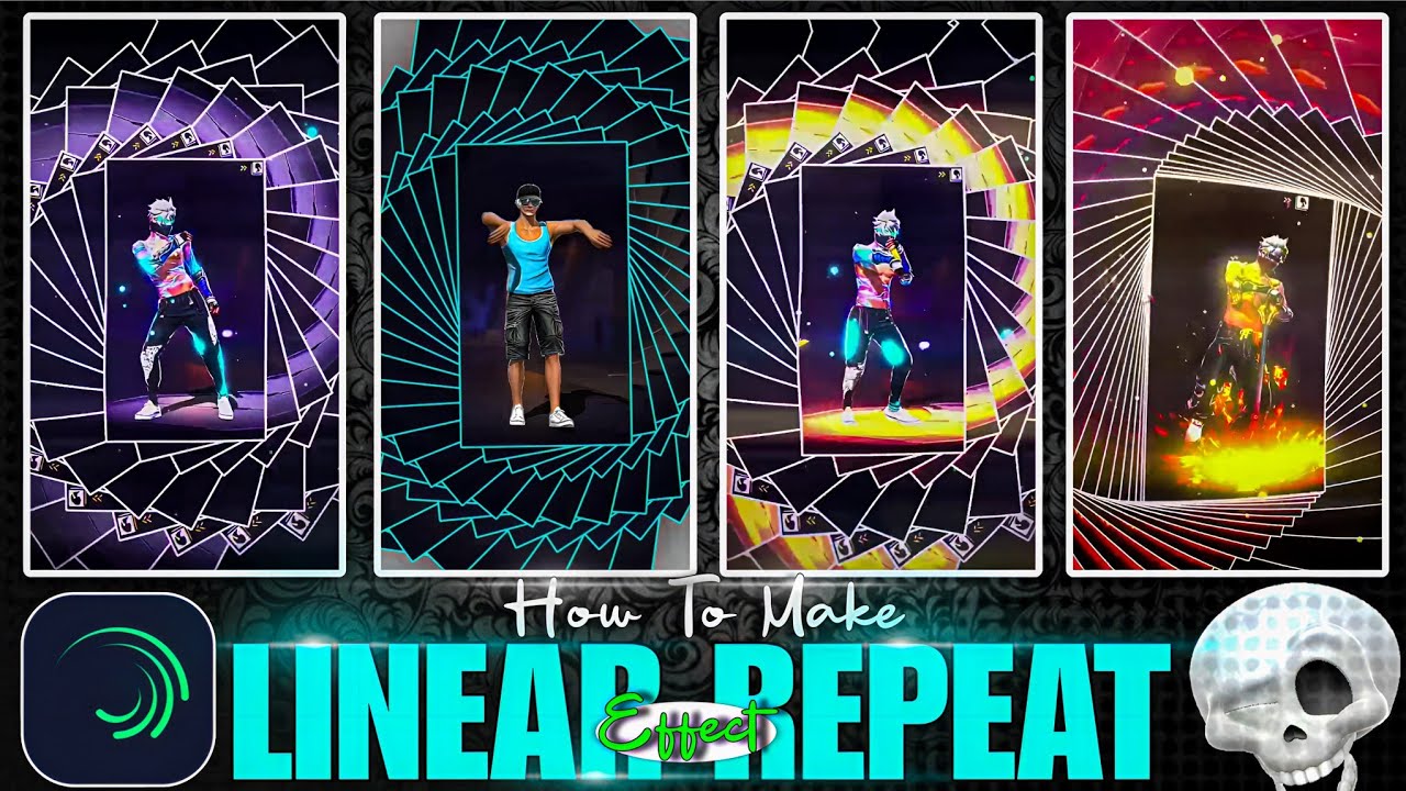 HOW TO MAKE VIRAL LINEAR REPEAT EFFECT 📈☠️ IN ALIGHT MOTION 🤤 ALIGHT MOTION SE VIDEO EDIT KESE KARE