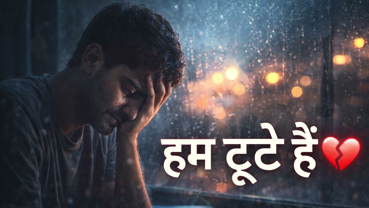 हम टूटे हैं | Sad Hindi Song | Late Night Heartbreak