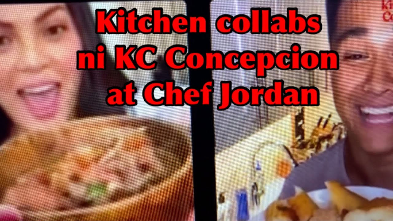 Kitchen collabs ni KC Concepcion at Chef Jordan ||Look alike ni Sam Milby||Fan girl