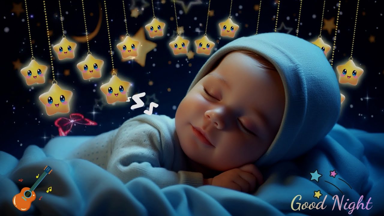 Sleep in 3 Minutes 💤 Baby Sleep Music with Mozart & Brahms Lullabies | Calm Insomnia Fast