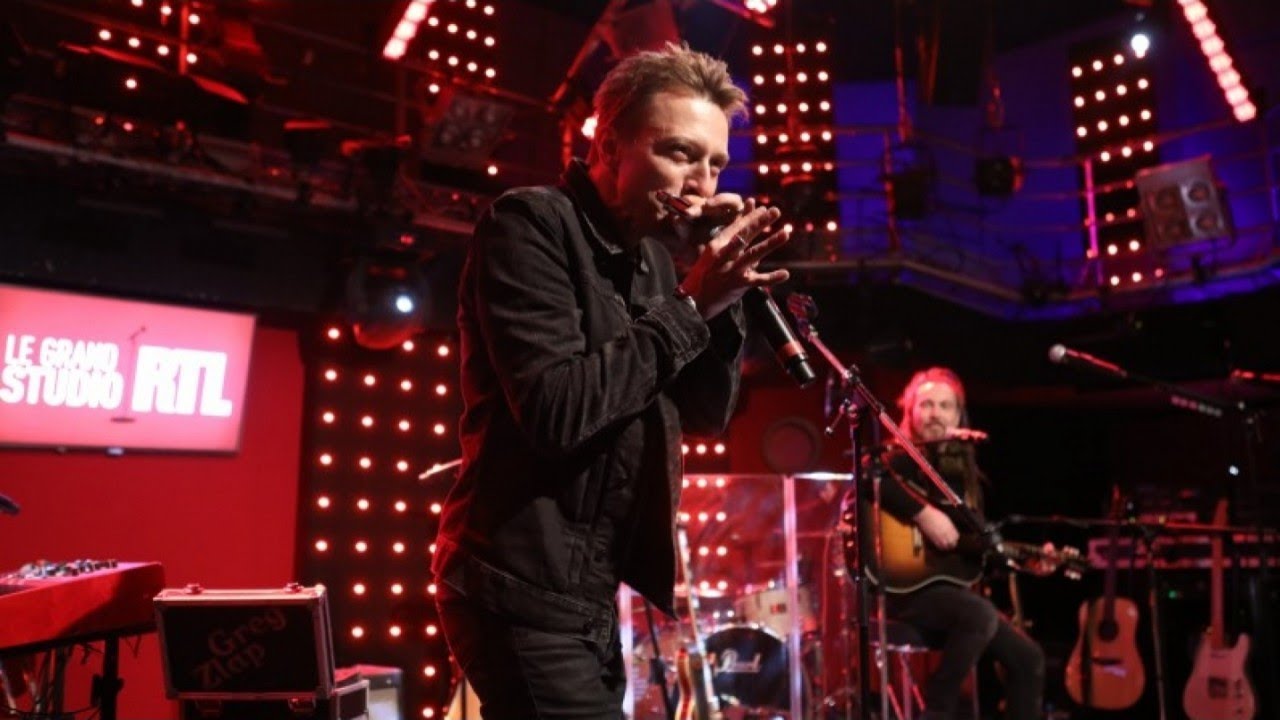 Greg Zlap - L'homme à l'harmonica (LIVE) Le Grand Studio RTL
