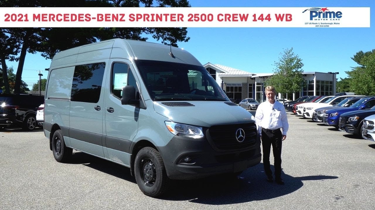2021 Mercedes-Benz Sprinter 2500 Crew 144 WB | Video tour with Roger