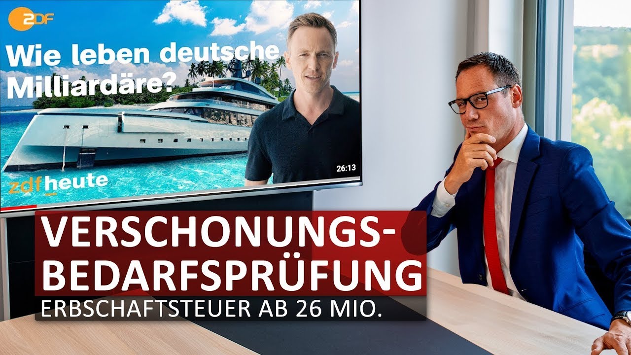 Verschonungsbedarfsprüfung § 28a ErbStG: keine Erbschaftsteuer / Schenkungsteuer
