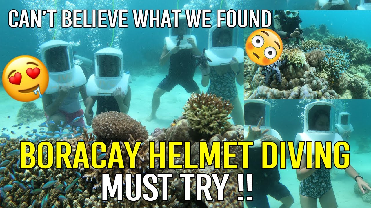BORACAY Helmet Diving | WATER ACTIVITIES | NEW BORACAY