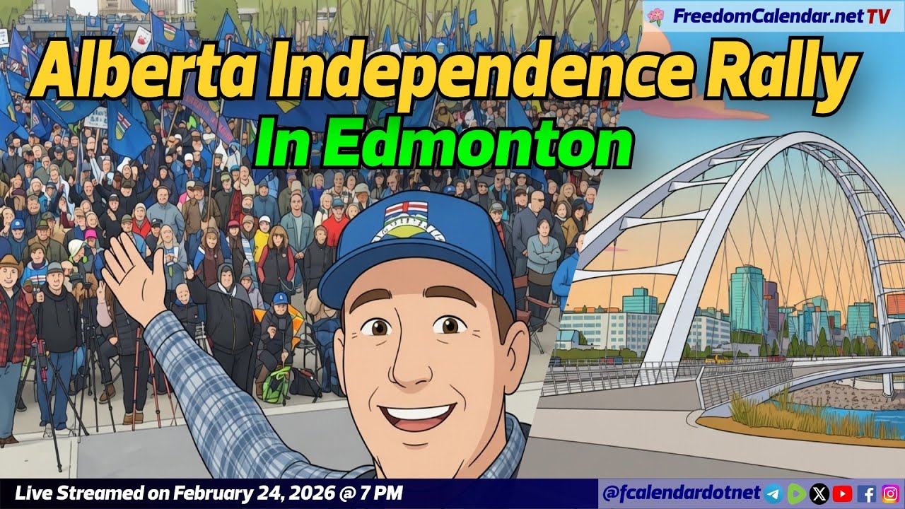 FreedomCalendar.net TV #085: Alberta Independence Talk with in Edmonton (LiveStream)