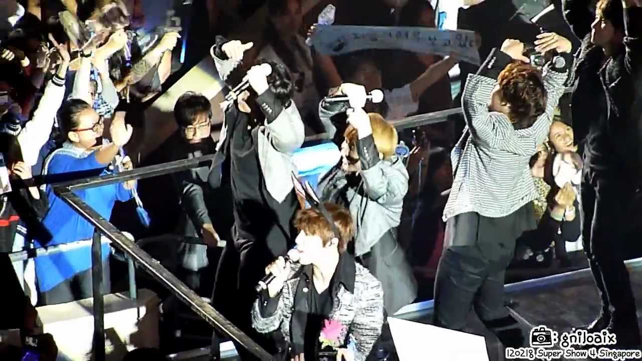 120218 Super Junior SS4 Singapore - You & I
