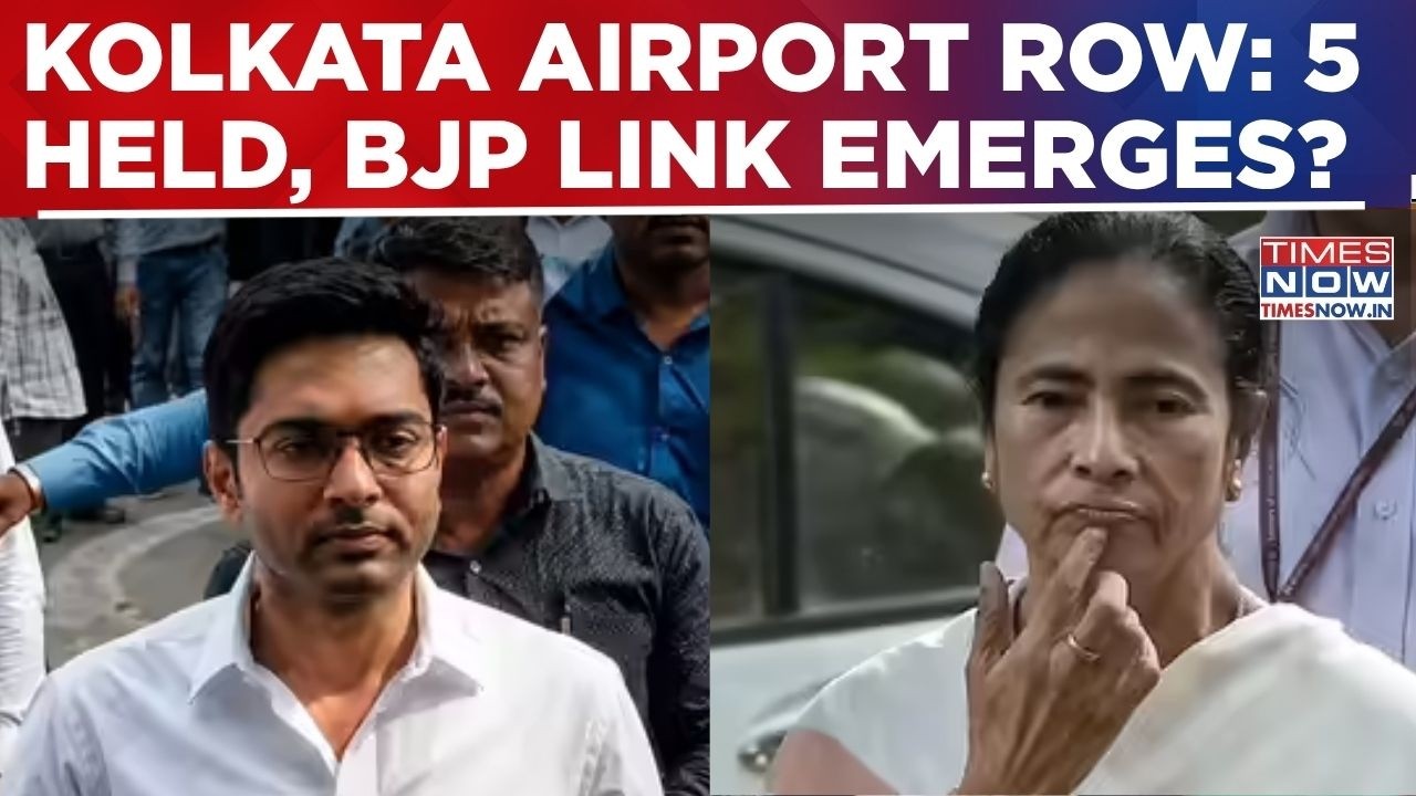 Kolkata Airport Row: 5 Detained After TMC's 'Abhishek Banerjee Murder' Plot Claim | Latest Updates