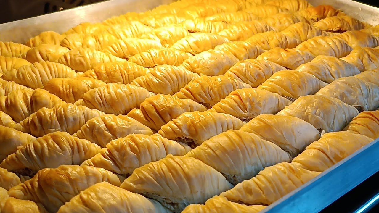 Şimdiye Kadar Hiç Bu Kadar Kolay BAKLAVA Yapmamıştım‼️ EL AÇMASI Çıtır Çıtır Cevizli Ev Baklavası