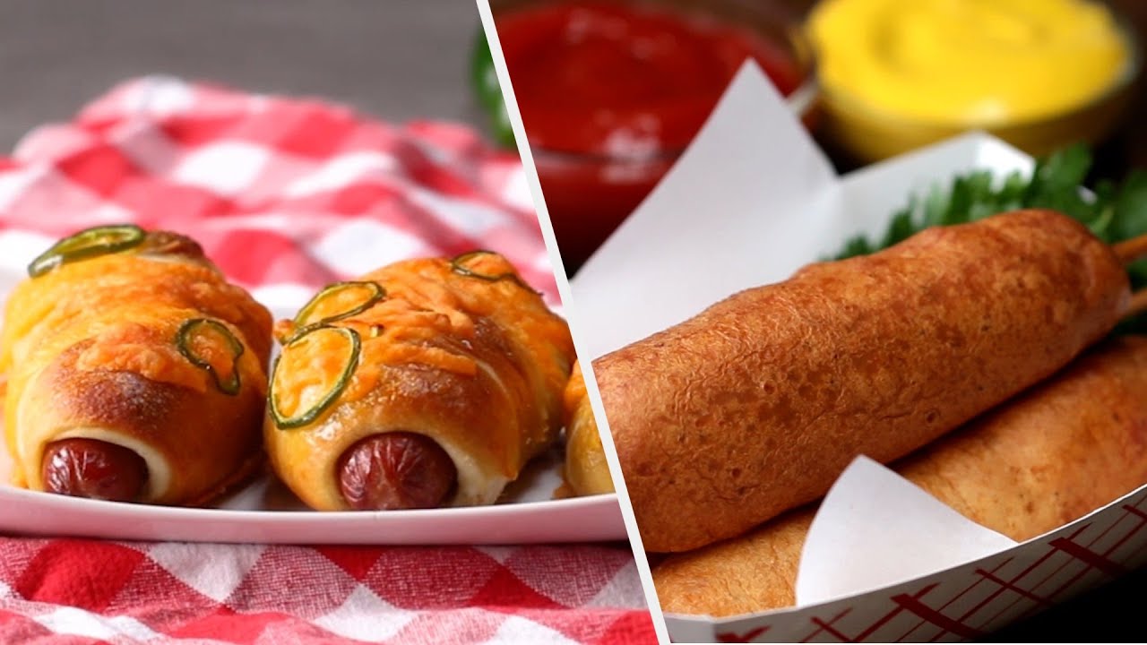 Appetizing Hot Dogs • Tasty Recipes