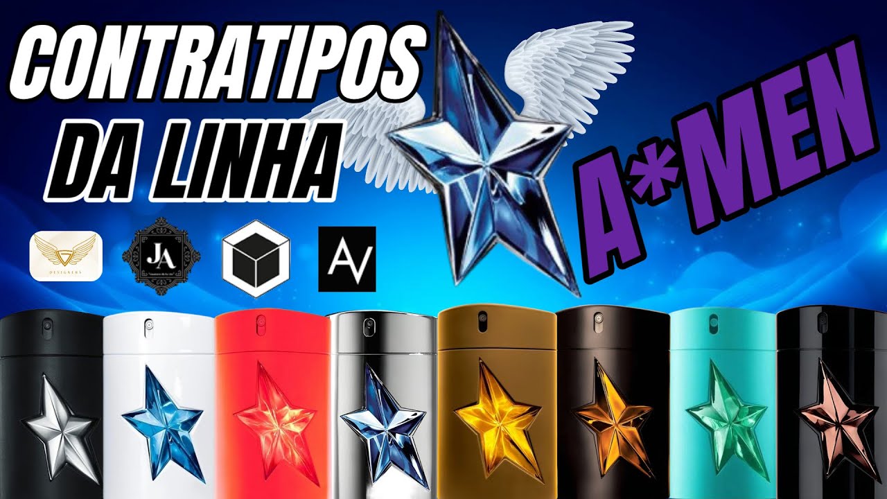 TODOS OS CONTRATIPOS DA LINHA A*MEN DA MUGLER