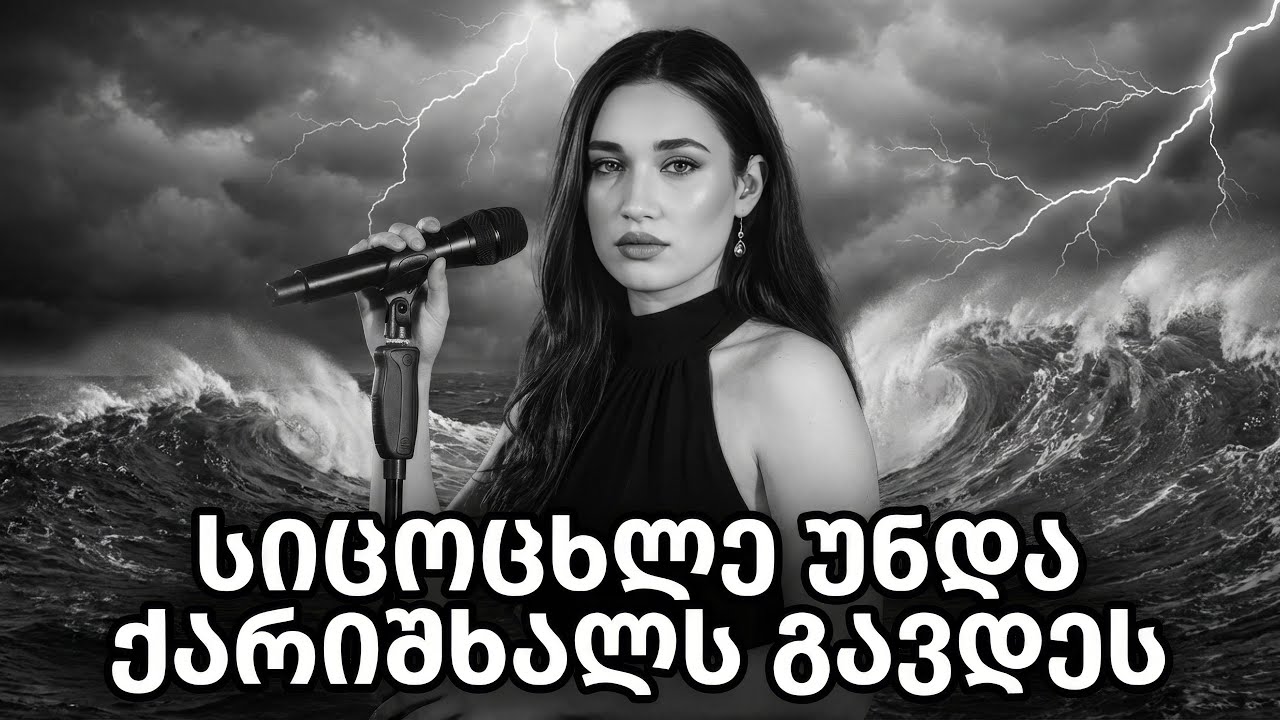 სიცოცხლე უნდა ქარიშხალს გავდეს | ახალი ქართული სიმღერა 🌪️ | Qartuli Simgerebi | ქართული სიმღერები