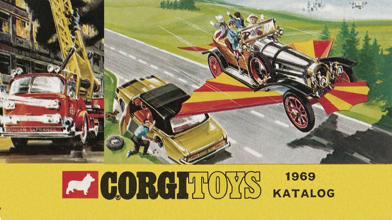 Corgi Diecast Catalog 1969 Presentation . #vintage #model