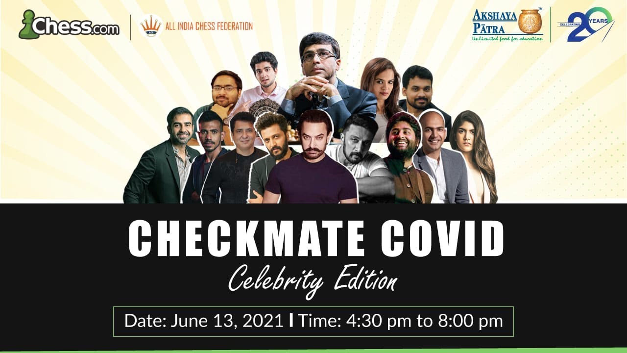 INDIA'S BIGGEST EVER CHESS FUNDRAISING EVENT!
