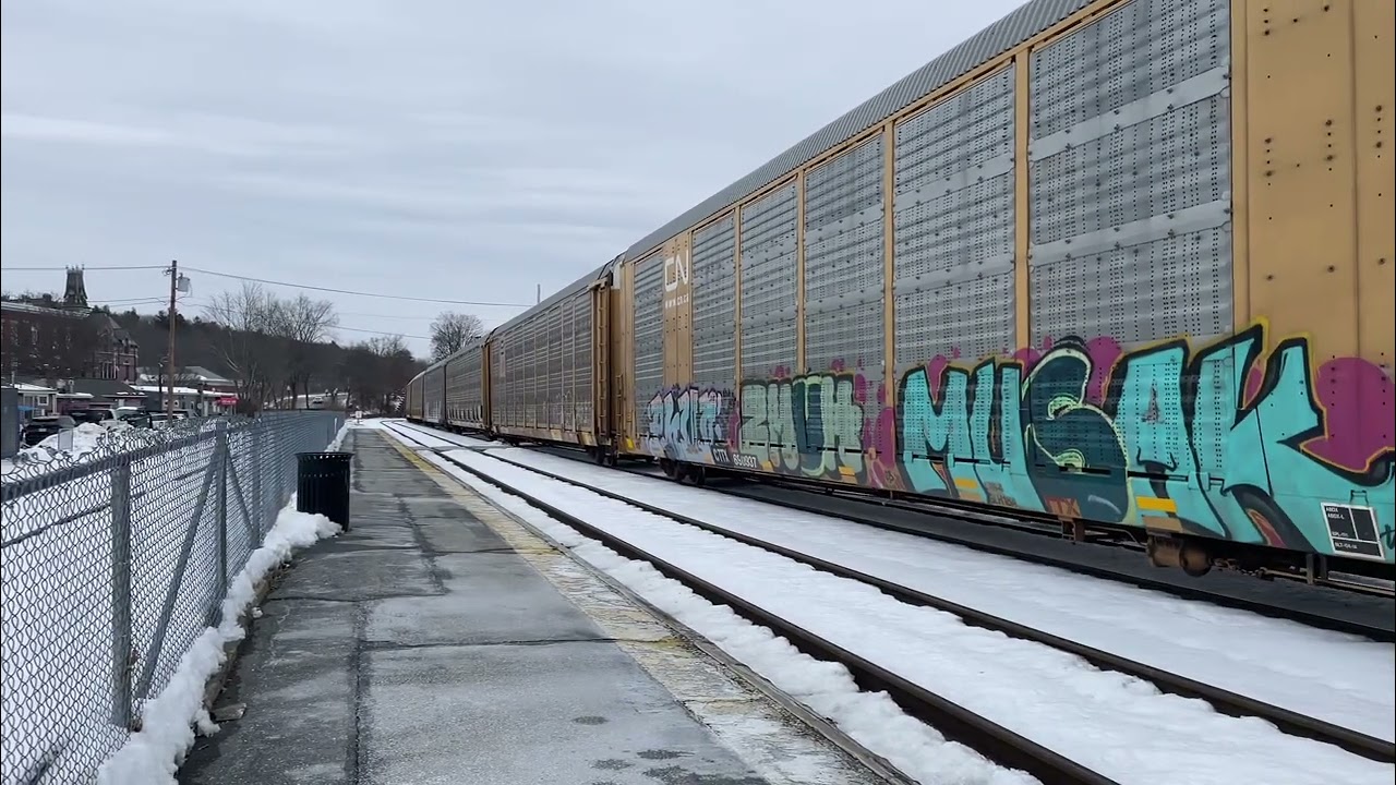 Railfanning Norfolk Southern EDSA in Ayer Mass