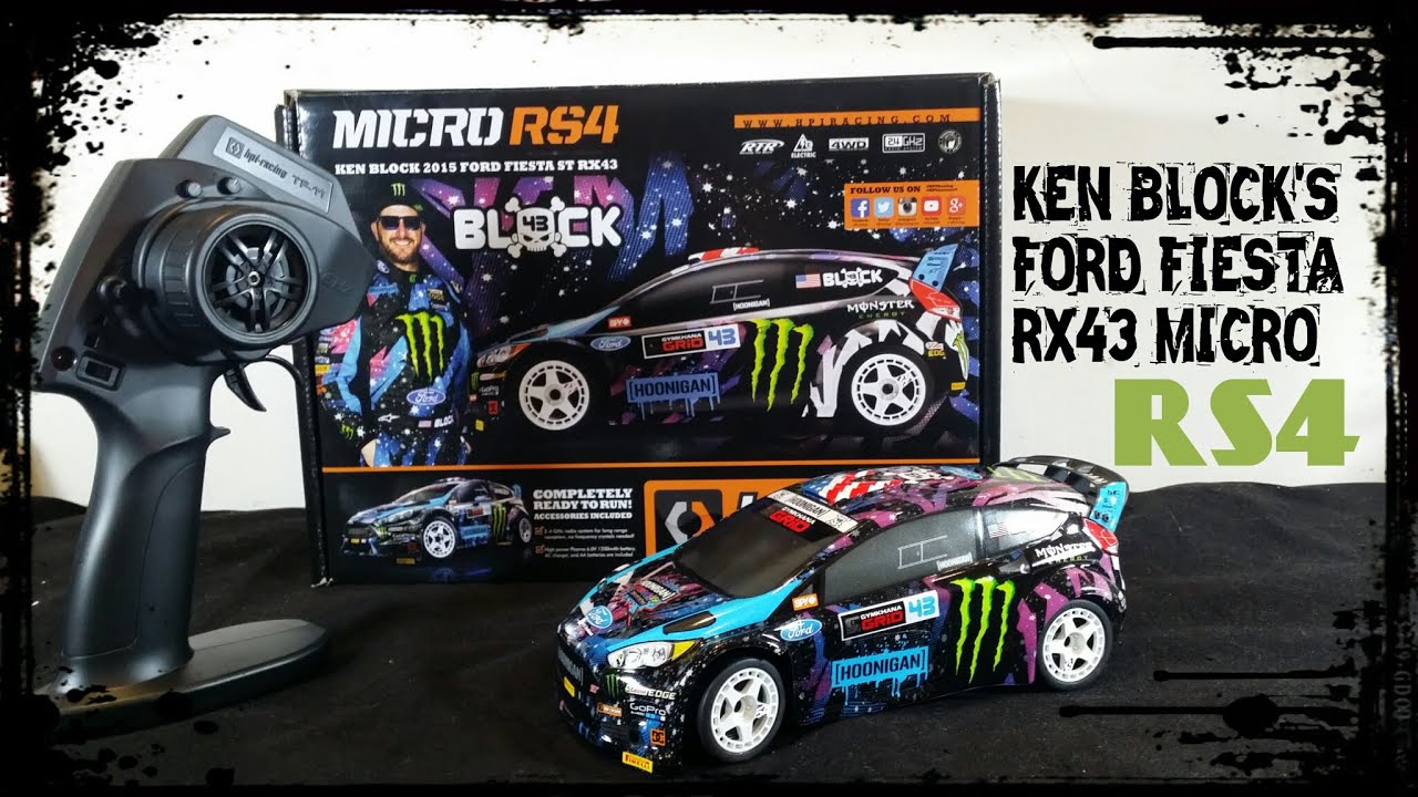 HPI Micro RS4 KEN BLOCK Edition FORD FIESTA RX43- UnBoXiNg & FiRsT LooK