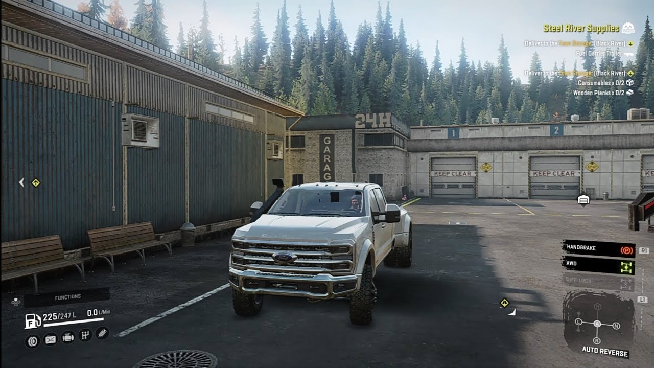 Finally Enter a Smithville Dam Garage | #snowrunner Gameplay