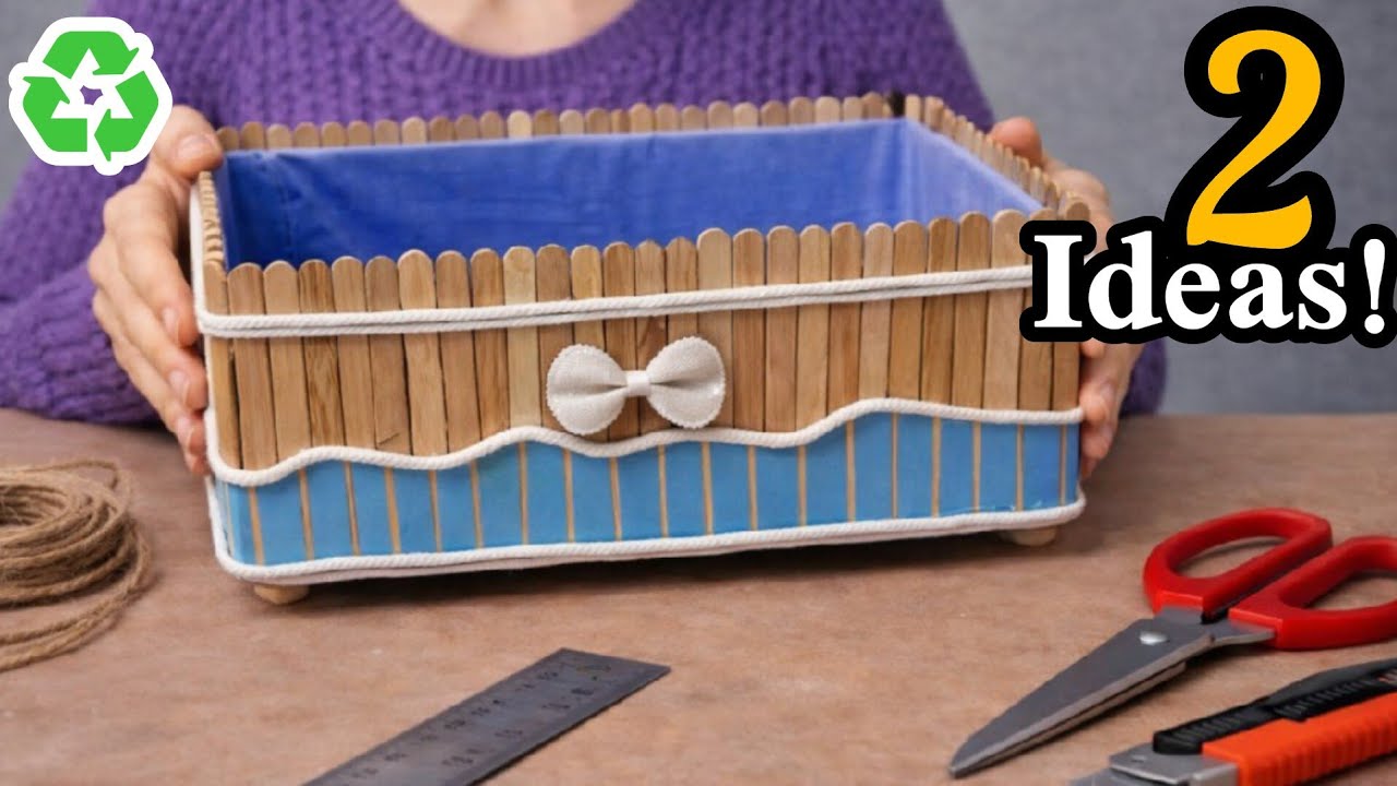 Cardboard Magic:♻️😱2Transform Rolls & Boxes into Elegant Home Decor DIY Upcycling ldeas!