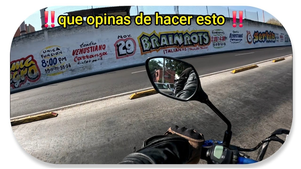 ‼️Que opinas de este cruce‼️ 🤔 👀 observaciones diarias #motovlog #vento #bikers 