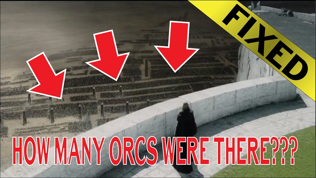 How Many Orcs were at the Battle of Minas Tirith - Part 2