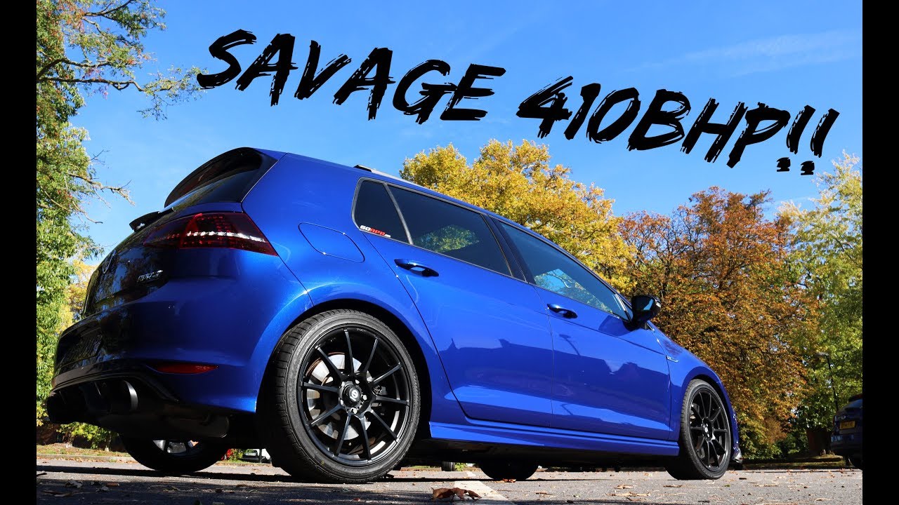 I TOTALLY UNDERESTIMATED this *410BHP APR STAGE 2* VW GOLF R!!! , BETTER THAN THE A45?!