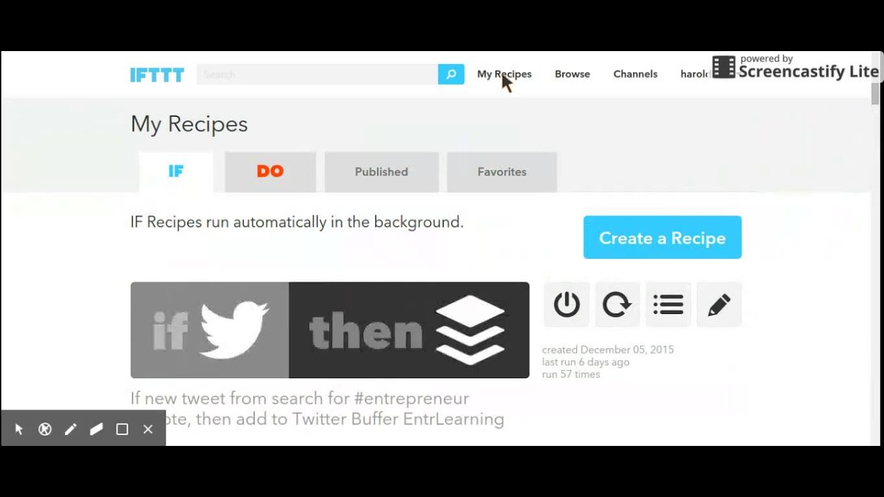How To Make An IFTTT Recipe In Minutes
